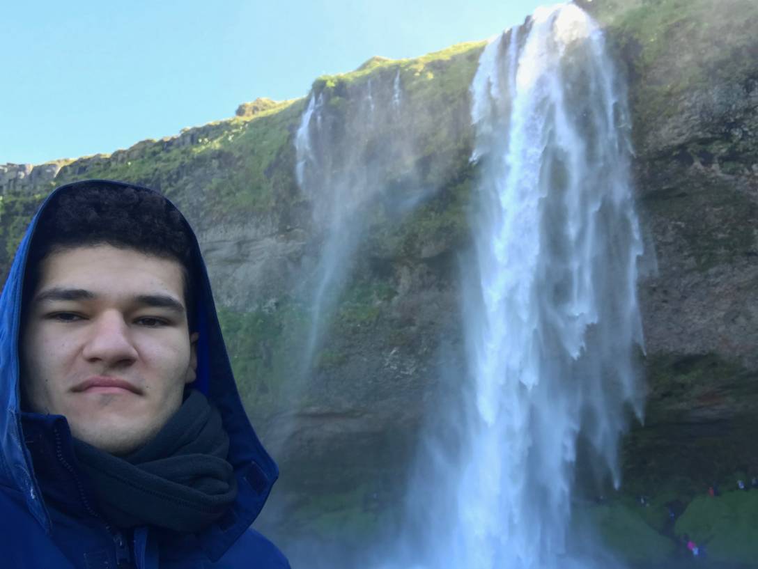 Me at a Waterfall